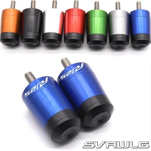 For YAMAHA R125 R 125 YZFR25 YZF-R25 2008 2009 2010 2011 2012 2013 Motorcycle CNC Handlebar Grips Bar Ends Handle bar Cap Slider