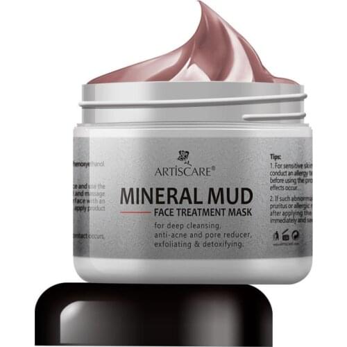 Deep Cleansing Mask Mud Remove Blackheads And Acne Mineral Mud Mask Moisturizing Whitening Oil Control Facial Cleaner TSLM1