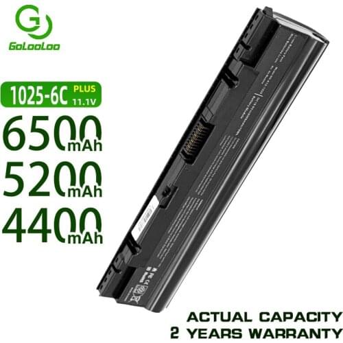 Golooloo Laptop Battery for Asus Eee PC 1025 1025C 1025CE 1225 1225B 1225C R052 R052C R052CE A31-1025 A32-1025