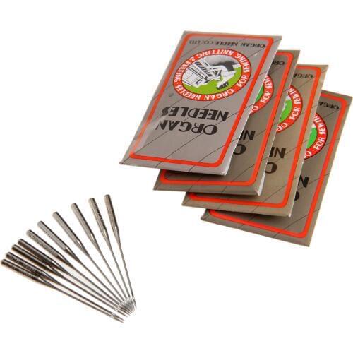 50Pcs/set Home Sewing Needles Household Sewing Machine Needles For SINGER BROTHER Mix Size 9 11 14 16 18 Multi-functional