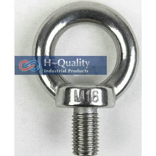 Rigging Hardware M10 DIN580 Metric Thread Stainless Steel 304 Lifting Eye Bolt