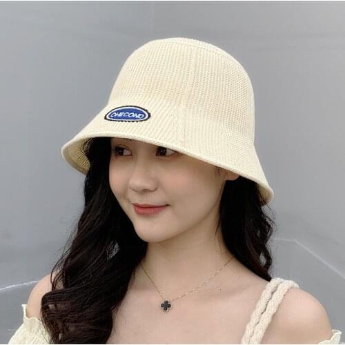 Purecolor Bucket Cap Plain Fishermans Hat Dome Hat Packable Outdoor Daily Cap Vintage Rollable Fisherman Sun Cap