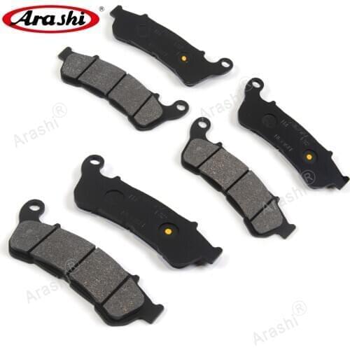 Arashi Front Rear Brake Pads For HONDA XL 1000 V Varader ABS 2004 - 2011 Motorcycle Discs Rotors Pad XL1000V abs 2005 2006 2007