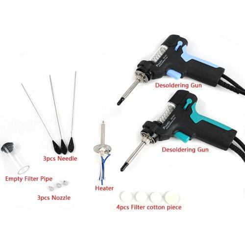ProsKit SS-331H LCD Digital Desoldering Station Electric Desoldering Gun Accessories Weld For Empty Filter Pipe Nozzle Heater