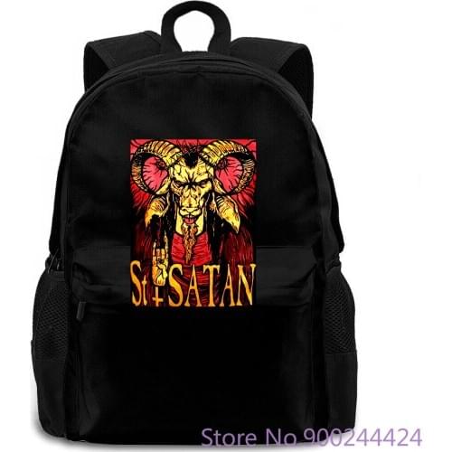 Arch Enemy Satan Punk Rock Printed Print women men backpack laptop travel school adult student