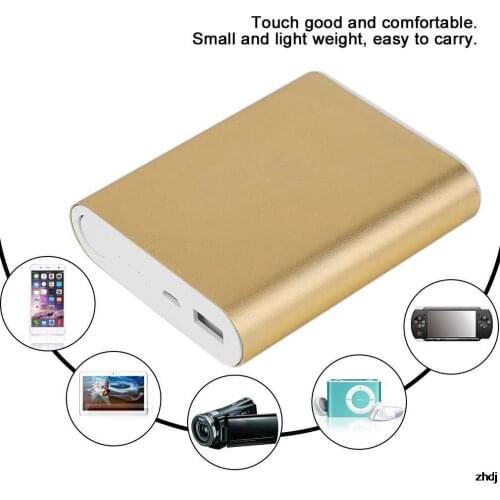 10400mAh DIY Power Bank 4*18650 Battery Box Case Kit Universal USB External Backup Battery Charger Powerbank For All Cell Phones