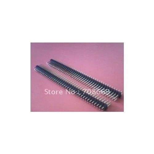 200pcs 2.54mm 2x40 Pin Male Double Row Pin Header Strip
