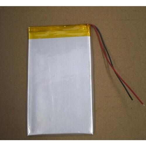 3.7V polymer lithium battery 404595 2000mAh Tablet PC charging ebook battery
