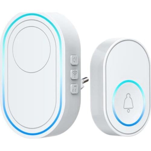 Wireless Doorbell APP Wifi Doorbell Intelligent Welcome Home Alarm System 433MHz 300M Remote Smart Doorbell EU Plug