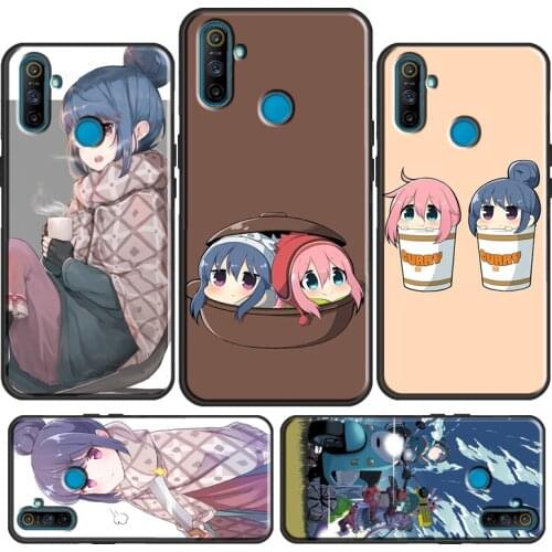 Rin Shima Yuru Camp Anime Case For OnePlus 9 Pro 9R Nord 8T 8 Pro Cover For OPPO Realme GT Neo 6 7 i 8 Q3 Pro C3 C21