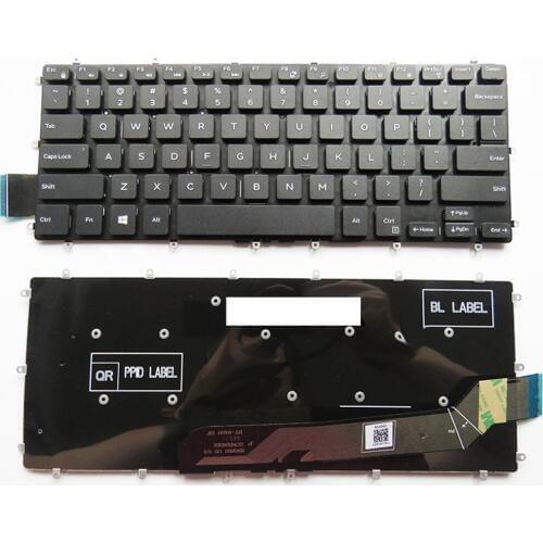 US Black New FOR DELL FOR series for Inspiron 5568 7569 7579 13-5368 7368 13-5000 Laptop Keyboard English