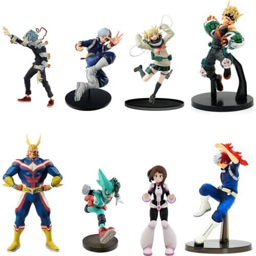 Anime My Hero Academia figure deku Figurine boku no hero academia Himiko Toga Todoroki Shouto bakugou Action Figure Model toy
