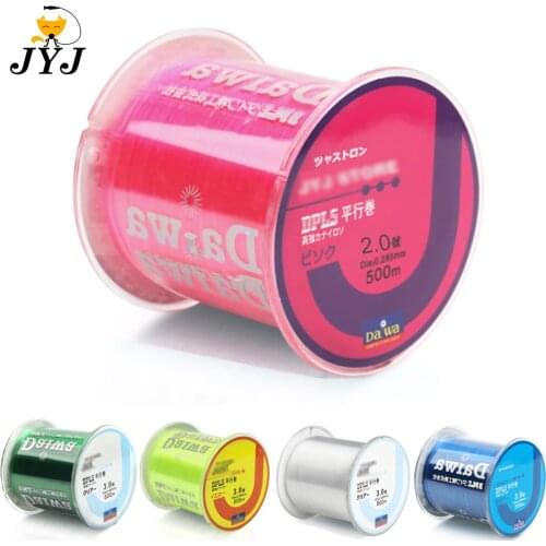 500M Nylon Japanese Durable Monofilament Fishing Line Diameter 0.10mm To 0.47mm Fishing Tackle Rock Sea/Freshwater Fishing Line