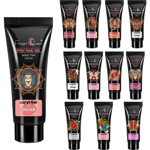 The twelve signs 15g Poly Nail Gel Acrylic Enhancement Slip Solution Quick Extension Gel longer All For Nails Art Manicure LED