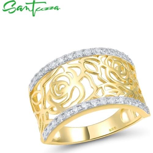 SANTUZZA White Rings