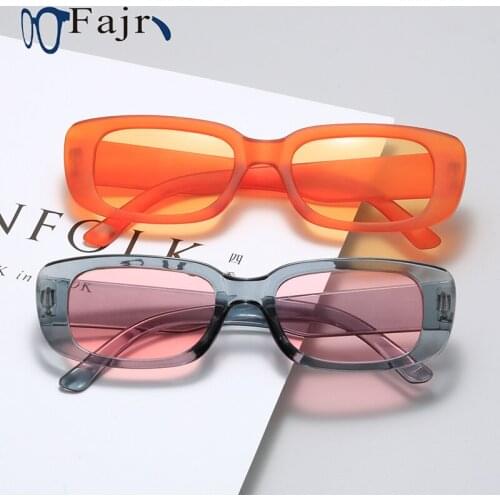 Fashion Sunglasses Women 2021 Vintage Glasses Sun Retro Female Eyewear Colorful Cool Shades Young Lady Trending Summer Must Have