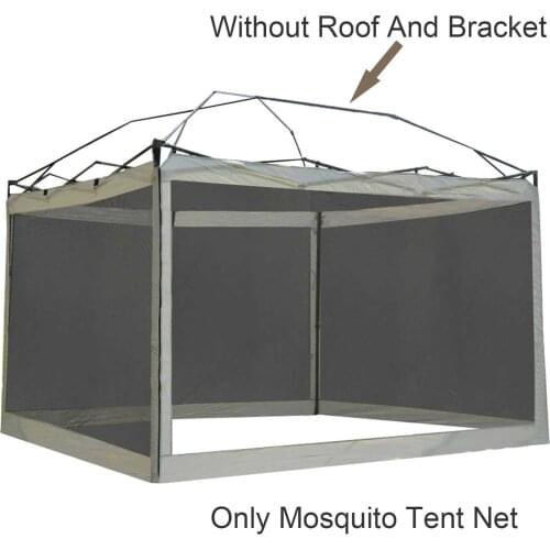 Camping Mosquito Tent Net Portable Folding Mesh 300D Outdoor Mosquito Repellent Sunshade Mesh For Camping Accessories