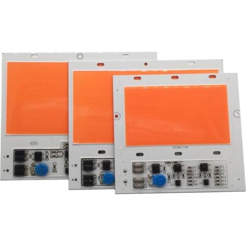 1PCS COB LED 100W 150w 200w ac220V high power Floodlight Bead DOB Chip full spectrum Pink plant grow lamp light anti Lightning