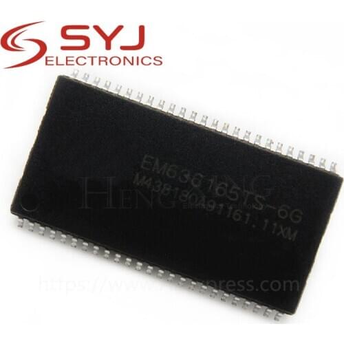 1pcs/lot EM636165TS-6G EM636165TS EM636165 TSSOP-50 In Stock