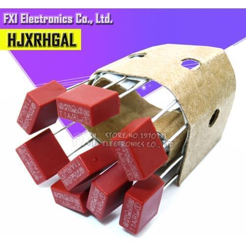 10pcs Fuse 2A 1A 3.15A 4A 5A 6.3A 250V 392 Square Plastic Fuse T2A LCD TV Power Board Commonly Used Fuses Slow Blow Fuse T3.15A