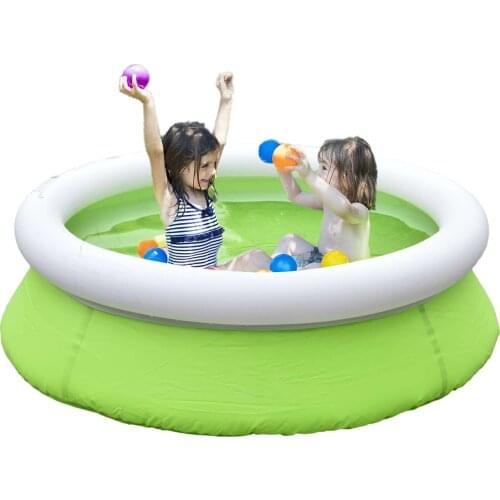 122x35cm Inflatable Above Ground Pool Kiddie Top Ring Paddling Pools Childrens Paddling Pool Ocean Ball Pool Water Toy