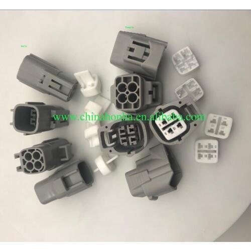 5sets/lot waterproof 4 Pin 2.2 Series Sealed PA66 Car Connector For 6189-0126