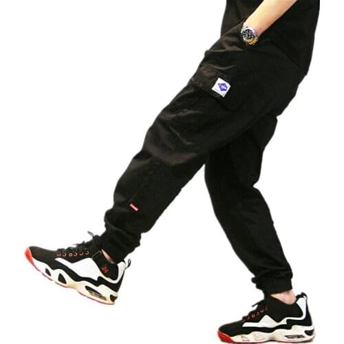 Cargo Pants Men Joggers Tactical Harem Jogging Mens Cotton Safari Plus Size 6XL 8XL 9XL Pockets Winter Fleece Warm Man Trousers