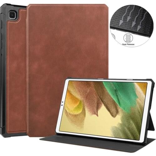 Business Leather Case For Galaxy Tab A7 Lite Tablet Case TPU Back Cover Funda for Samsung Galaxy Tab A7 A 7 Lite 8.7 inch 2021
