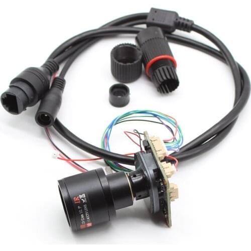 HD 3MP 4MP Double light illumination H.265 AI IP Camera Module 3.0mp CMOS Board Color with fisheye lens