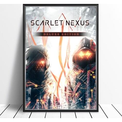 SCARLET NEXUS Video Game Canvas Poster Home Wall Painting Decoration (No Frame)