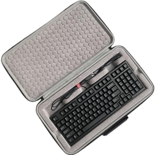 Fashion Protective Bag Hard Case for Leopold FC980CM Keyboard Storage Box