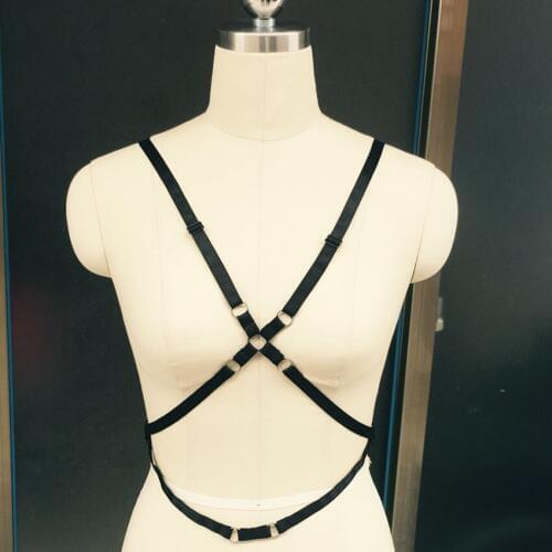 2015 New Exotic Apparel Harness cage bra Gothic Harajuku sexy lingerie erotic bondage harness Adult fantasias Cage Bra