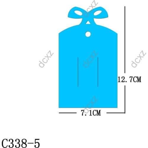 New Cards, tags Wooden die Scrapbooking C-338-5 Cutting Dies Multiple sizes