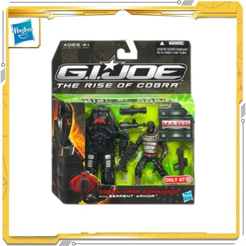 Original Hasbro G.I. Joe:The Rise of Cobra Cobra Viper Commando Action & Toy figures Model Toys For Children