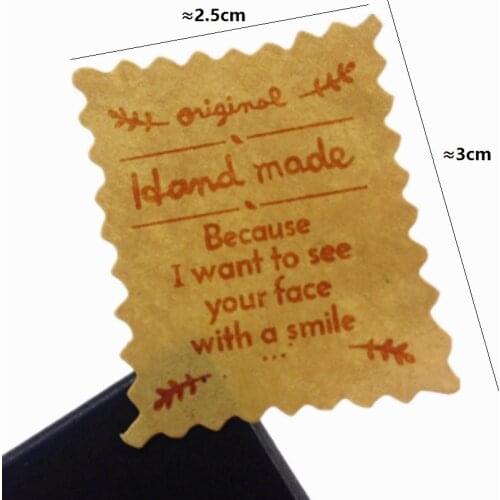 500pcs/lot Original Style Handmade Article DIY Label Creative Decor Stickers Innovative Stickers