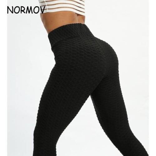 NORMOV Sexy Leggings Women Fitness Seamless High-Waist Peach Hip Quick-Drying Capris Pants Womens Clothing With Free Shipping