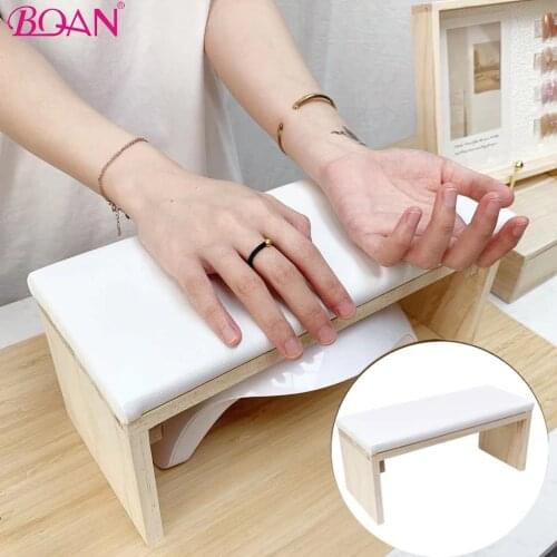 BQAN Manicure Hand Rest For Nail Pillow Supportable Desktop Hand Stand For Manicure Table Mat Arm Wrist Hand Rest Salon Tools