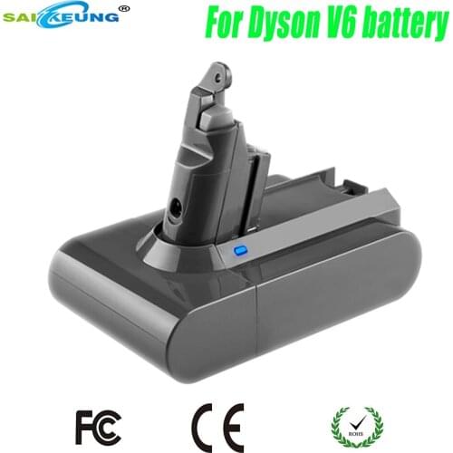 Replace Dyson Vacuum Cleaner V6 21.6V 10Ah Compatible with DC58 DC59 DC61 DC62 DV61 SV09 SV07 SV06 Rechargeable Battery