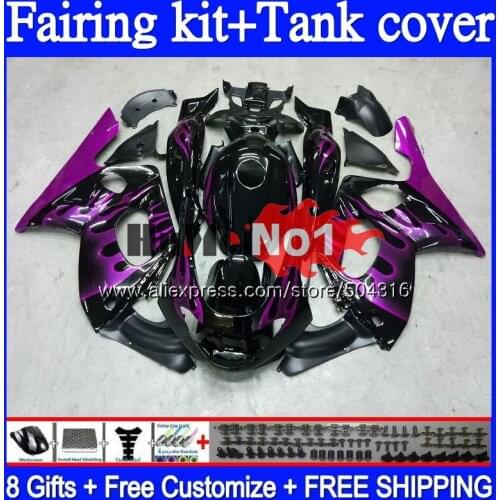 Thundercat For YAMAHA YZF-600R YZF 600R Rose flames 38MC.41 YZF600R 1996 1997 1998 1999 2000 2001 96 97 98 99 00 01 02 Fairing