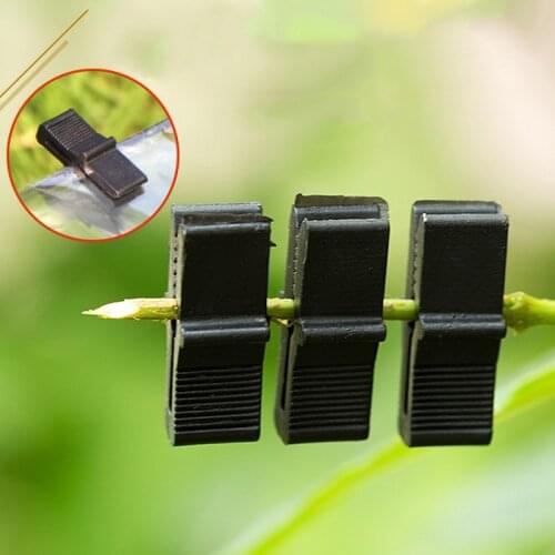 50Pcs Film Fixing Clip Plastic Greenhouse Film Clip Fixing Clamp Greenhouse Accessories for Netting Plastic Film Garden Supplies
