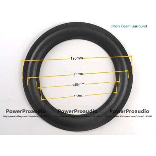 100PCS 8 inch foam speaker surround repair part --for Woofer / Bass