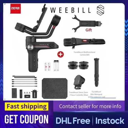 ZHIYUN Weebill S Tripod w 1/4 Screw Tripod Head Stand for Gimbal Accessory Handheld WEEBILL S/Smooth Q/Smooth4 Stabilizer