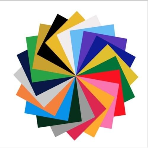 30*30 Pvc Heat Transfer Vinyl Bundle Holographic Glitter Patches Iron Sheets for T Shirts Plotter Vinyl Film Heat Press Tshirt