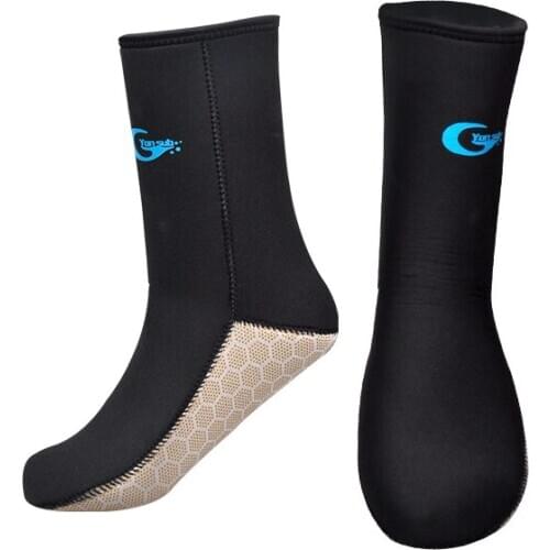 5mm Neoprene Scuba Diving Socks Shoes Scratch Proof Non-slip Winter Surfing Swimming Beach Water Wetsuit Socks Boots