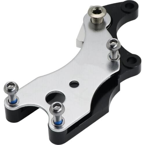 Bike Disc Brake Adapter Bracket Seat Holder Cycle Modification Refit Adaptor