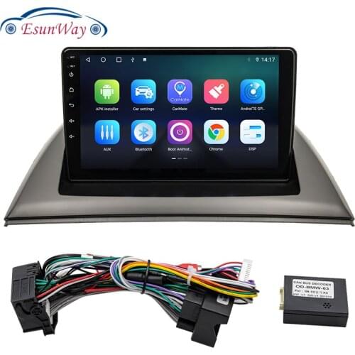 Android Car Radio with screen Multimedia Video Player For BMW X3 E83 2004 - 2012 Android Auto Car Play 2 din Stereo