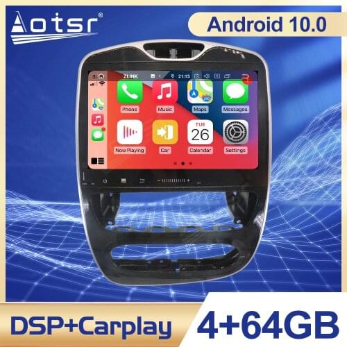 Android10 PX5/PX6 Car GPS Navigation For Renault Clio 2017-2018 car Radio Audio Auto Stereo Head Unit Multimedia Player Carplay