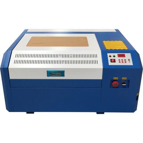 Free Shipping CO2 Laser Engraving Machine Mini 40W 4040 Laser Cutting Machine Cutting Plywood Coreldraw Support