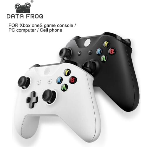 Data Frog Wireless Bluetooth Controller for Xbox One Slim Control Vibration Joystick for Mobile Phone/PC Win7/8/10 Gamepad
