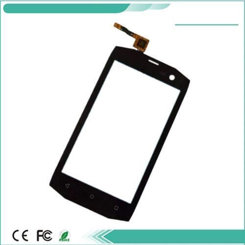 Black color with Touch Screen Digitizer For vertex lmpress action Touchscreen Phone Panel Replacement Parts